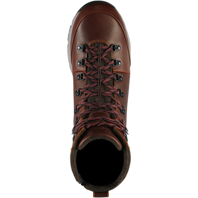 Pre-owned Danner ® Arctic 600 Side-zip Men's Roasted Pecan/fired Brick Hike Boots 67342 In Brown/red