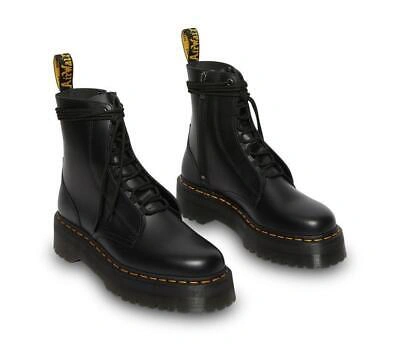 Pre-owned Dr. Martens' Dr. Martens Jarrick Black Smooth 27312001