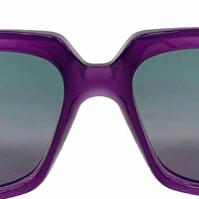 Pre-owned Cazal Sunglasses  Legends 607/3 016 56 18 140 Violet Gold Green Gradient Lens 100