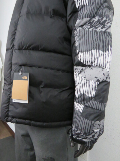 Pre-owned The North Face Mens  Himalayan 550-down Insulated Winter Parka - Black Yosemite In Tnf Black Yosemite Print / Tnf Black / Tnf White Logo
