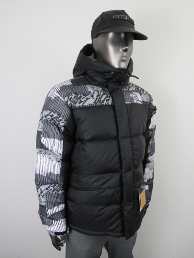Pre-owned The North Face Mens  Himalayan 550-down Insulated Winter Parka - Black Yosemite In Tnf Black Yosemite Print / Tnf Black / Tnf White Logo