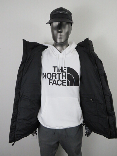 Pre-owned The North Face Mens  Himalayan 550-down Insulated Winter Parka - Black Yosemite In Tnf Black Yosemite Print / Tnf Black / Tnf White Logo