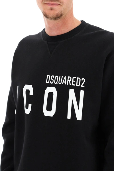 Shop Dsquared2 Icon Crew Neck Sweatshirt