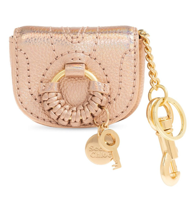 Shop See By Chloé Keyring In Pink