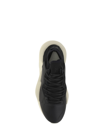 Shop Y-3 Kaiwa Sneakers In Black/owhite/cbro