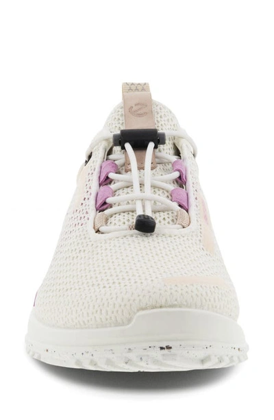 Ecco Biom 2.0 Breathru Water Resistant Hiking Shoe In White/ Pink