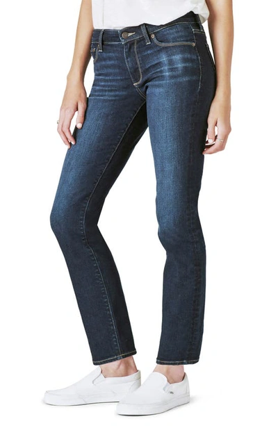 Shop Lucky Brand Sweet Straight Mid Rise Straight Leg Jeans In Twilight B