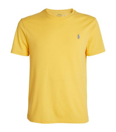 Shop Polo Ralph Lauren Polo Pony T-shirt In Yellow