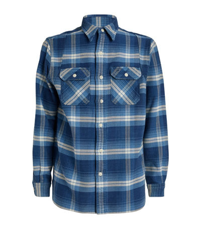 Shop Polo Ralph Lauren Check Flannel Shirt In Multi