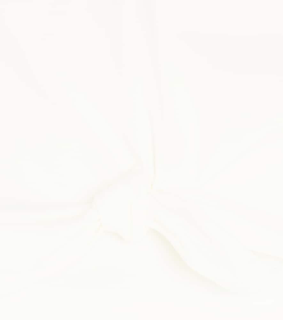 Versace Logo Cotton-blend Jersey T-shirt In White