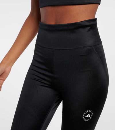 Shop Adidas By Stella Mccartney Truepurpose High-rise Leggings In Black