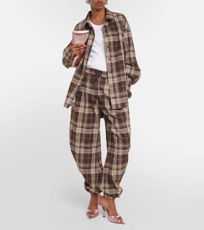 Attico White Ribbed Top