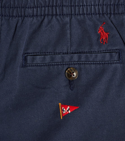 Polo Ralph Lauren Prepster Cotton Shorts In Blue