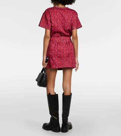 Shop Max Mara Balocco Embellished Floral Midi Skirt In Multicoloured