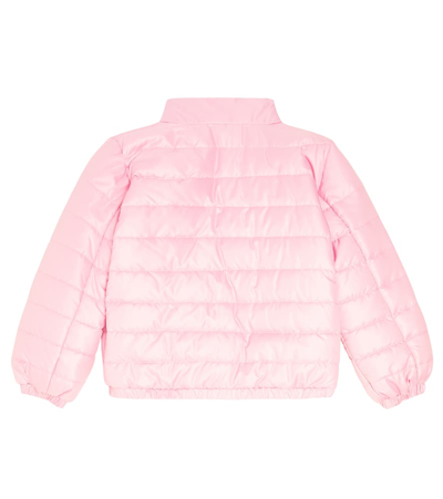 Shop Dolce & Gabbana Puffer Jacket In Pink