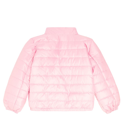 Dolce & Gabbana Puffer Jacket In Pink