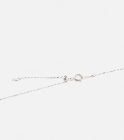 Persée Danaé 18kt Gold Necklace With Diamonds In White