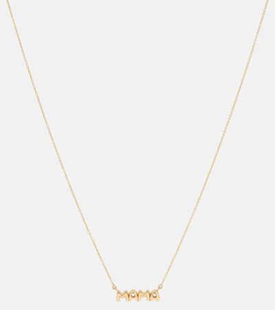 Shop Stone And Strand Mama 10kt Gold Necklace