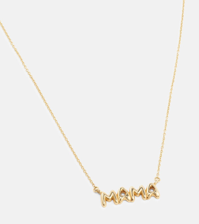 Shop Stone And Strand Mama 10kt Gold Necklace