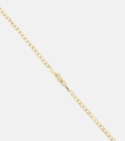 Stone And Strand 10kt Gold Necklace With Diamond In Gold