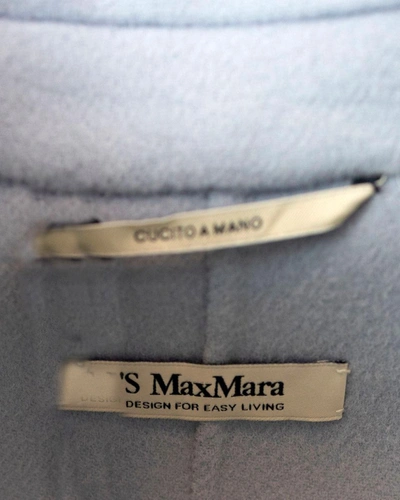 Shop 's Max Mara Jacket In Sky Blue