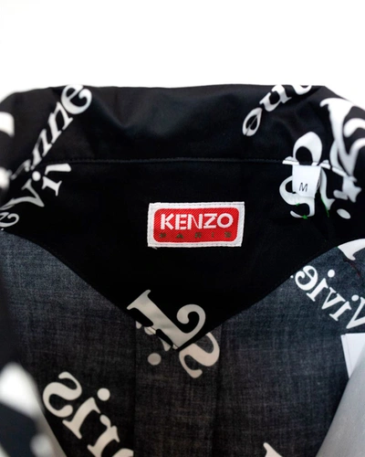 Shop Kenzo Shirt In Black