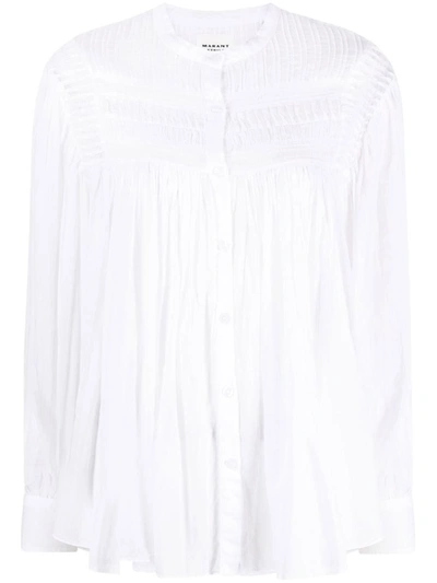 Shop Isabel Marant Étoile Marant Etoile Shirts In White