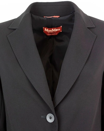 Max Mara Studio Jacket In Black