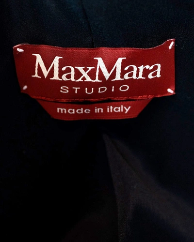 Max Mara Studio Jacket In Black