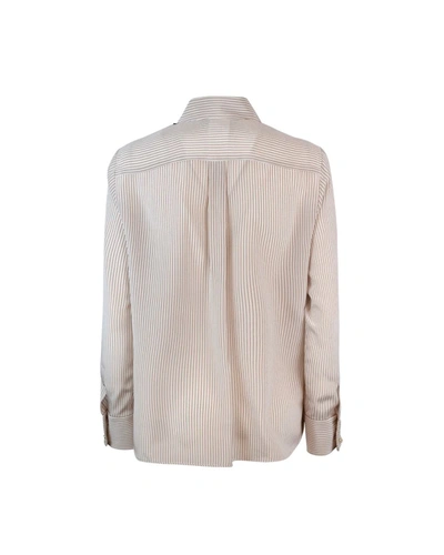 Shop Max Mara Studio Shirt In Cuoio