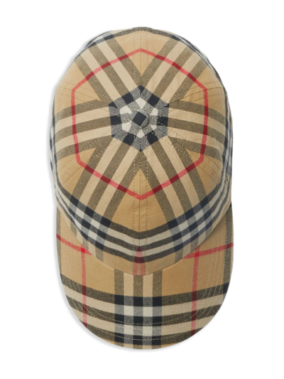 Shop Burberry Checked Hat