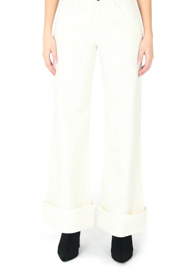 Shop Fidelity Ziggy Pant In Ivory In White