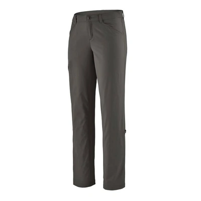 Shop Patagonia Quandary Pants In Forge Grey In Black
