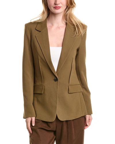 Shop 1.state Exposed Dart Classic Blazer In Green