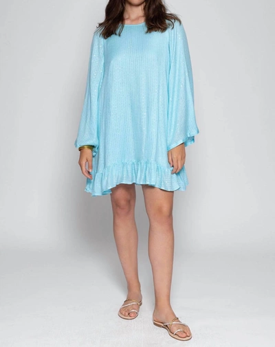 Shop Sundress Indiana Dress In Saint Barth Pool In Blue