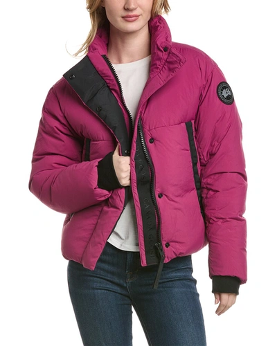 Shop Canada Goose Junction Down Parka In Red
