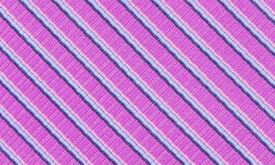 Shop Ted Baker Powels Stripe Silk Blend Tie In Berry