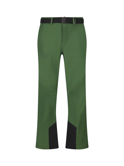 Shop Loro Piana Belted Ski Trousers In Green