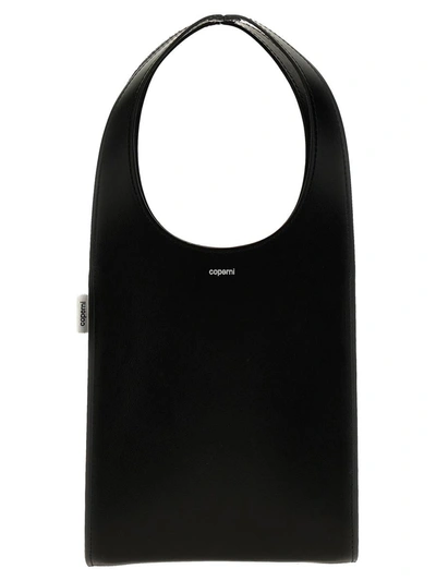Shop Coperni 'micro Swipe Tote Bag' Crossbody Bag In Black