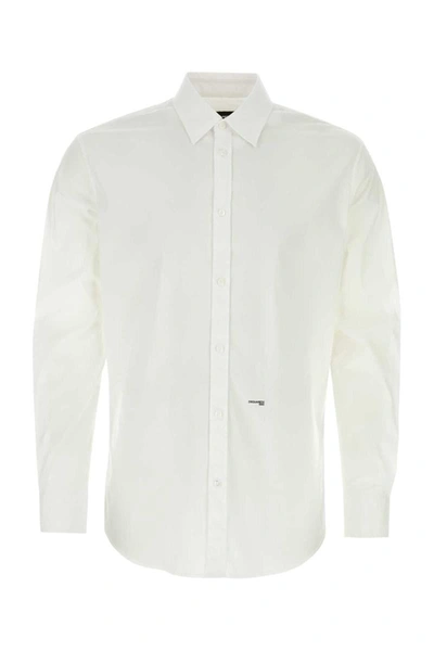 Shop Dsquared2 Dsquared Shirts In White