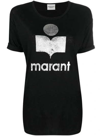 Shop Isabel Marant Étoile T Shirt Koldi Clothing In Black