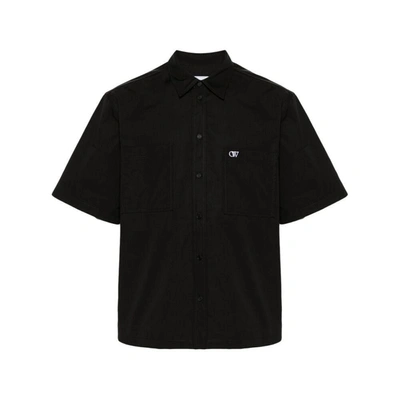 Shop Off-white Shirts In Black