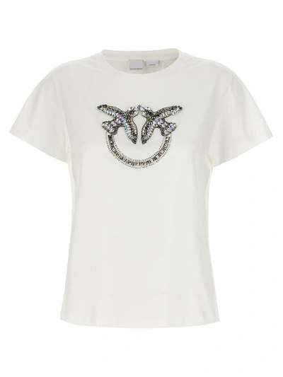 Shop Pinko 'quentin' T-shirt In White