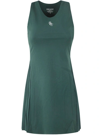 Shop Sporty And Rich Sporty & Rich Src Tennis Dress Clothing In Green
