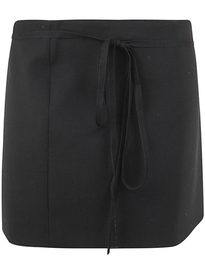 Shop Sportmax Genny Mini Skirt Clothing In Black