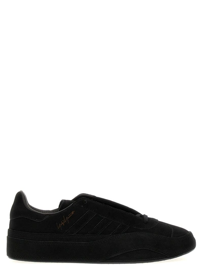 Shop Y-3 Adidas 'gazelle' Sneakers In Black