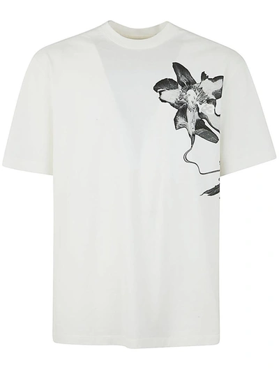 Shop Y-3 Adidas Gfx Short Sleeve Tee 1 Clothing In White