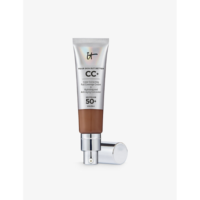 It Cosmetics Deep Honey Your Skin But Better Cc+ Cream With Spf 50+ 32ml In Deep Honey