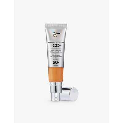 It Cosmetics Tan Rich Your Skin But Better Cc+ Cream With Spf 50+ 32ml In Tan Rich