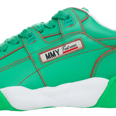 Shop Miharayasuhiro Parker Low Top Sneakers In Green